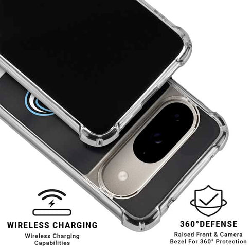 NHL Utah Mammoth Striped Jersey Google Pixel 10 Clear Case